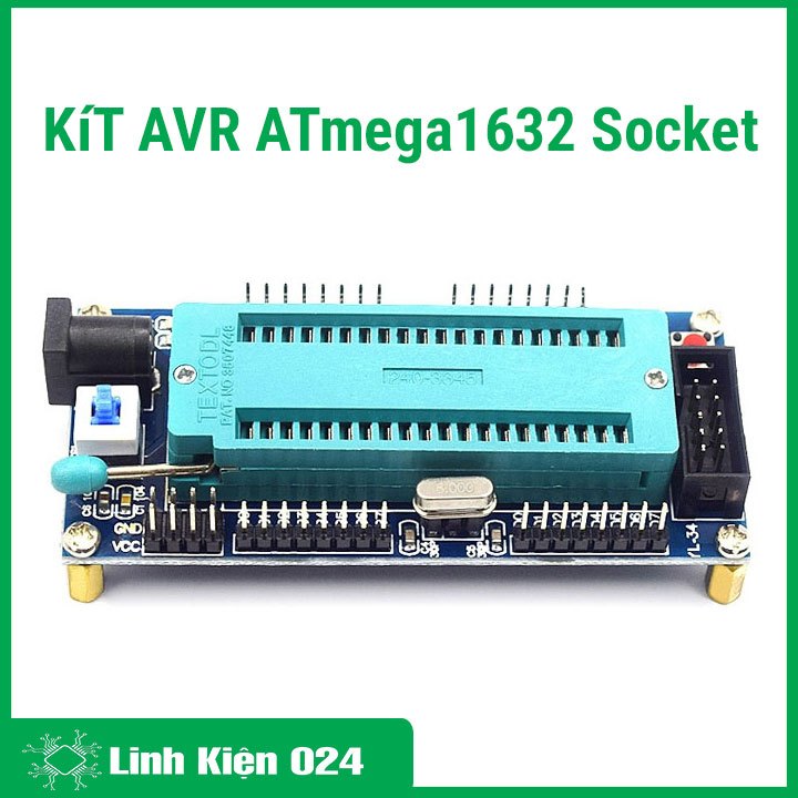 KíT AVR ATmega16/32 Socket