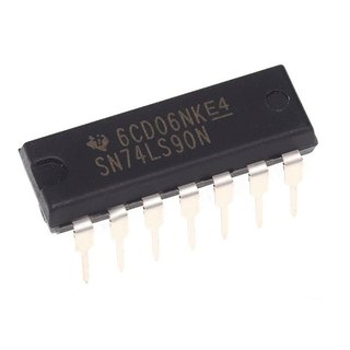 Đếm thập phân 74LS90 DIP14
