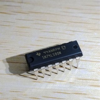 Đếm thập phân 74LS90 DIP14