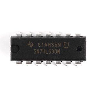 Đếm thập phân 74LS90 DIP14