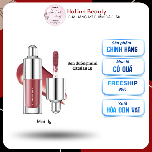 [Mini] Son tint bóng dưỡng môi Carslan nhiều màu