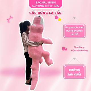  Gấu Bông Cá Sấu  Gai 170cm to khổng lồ gối ôm  gối ôm cho các bạn  qua  tặng tình yêu. 