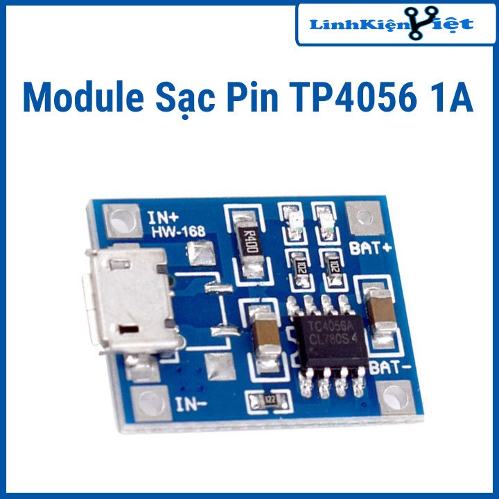 Module Sạc Pin TP4056 1A MicroUSB V1