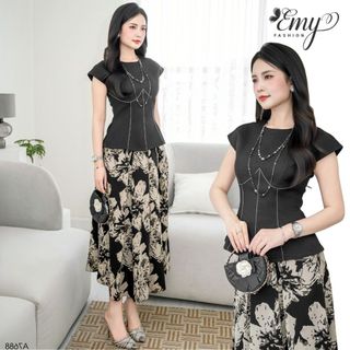 [Áo Lẻ] Áo Kiểu Công Sở Nữ Thiết Kế EMY A7688 - Vải Bố Linen Cán Keo Cao Cấp, Sang Trọng Dự Tiệc