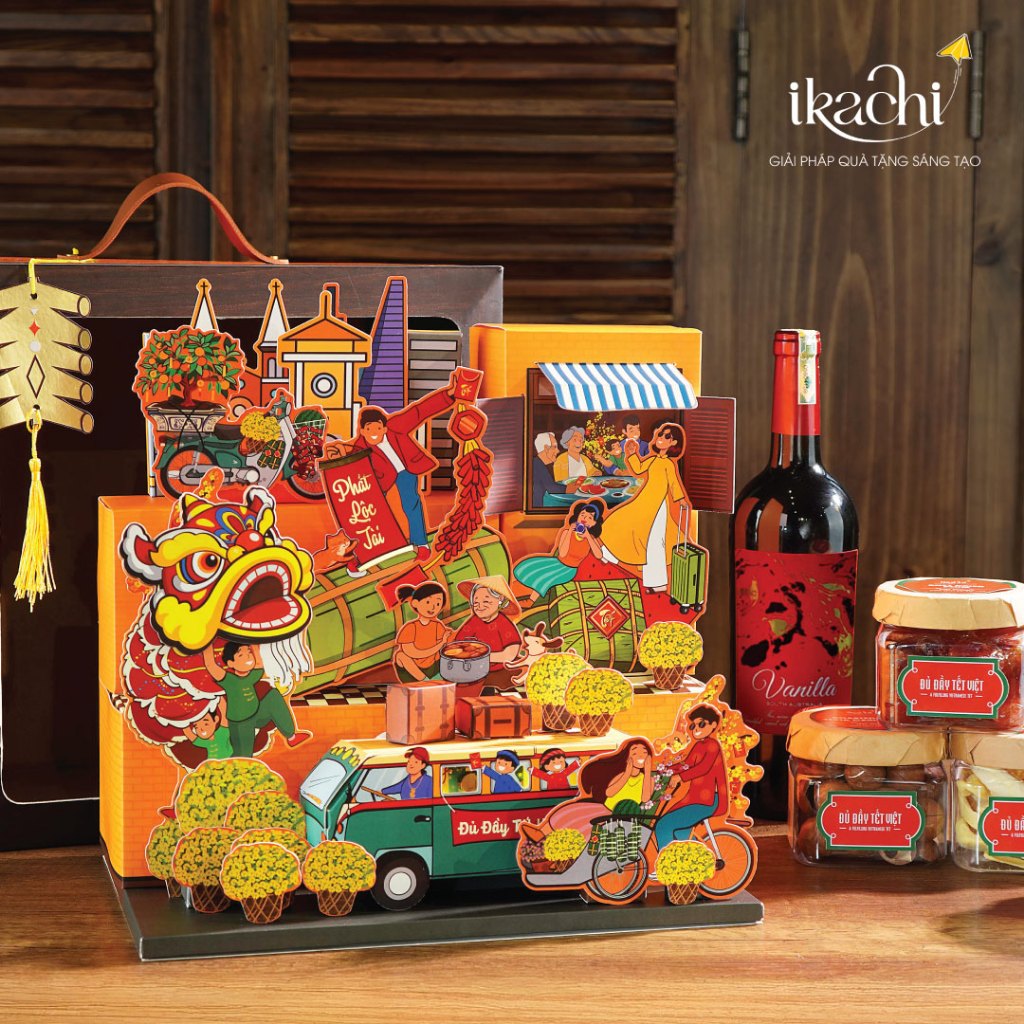 Combo Quà Tết Xanh IKACHI | PHÁT LỘC TÀI | Quà Tết Ý Nghĩa 2026 | Combo Quà Tặng Tết