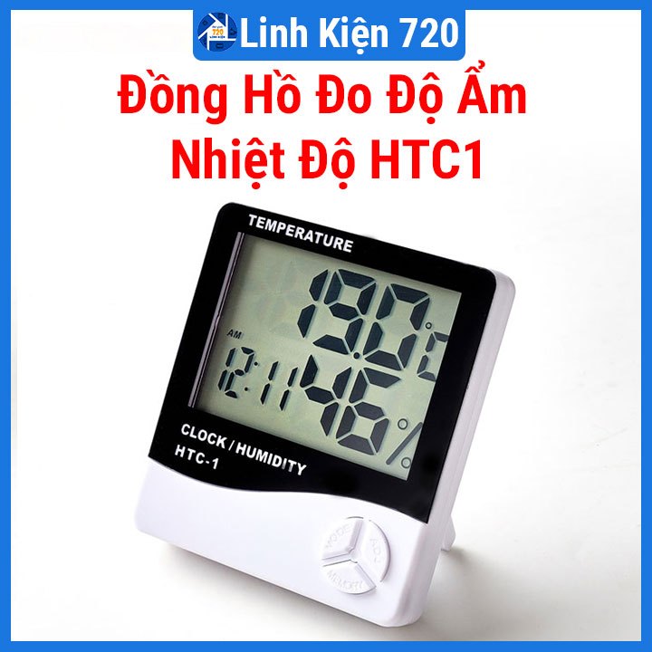 Đồng hồ đo độ ẩm - nhiệt độ HTC1