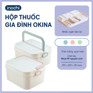  Hộp đựng thuốc gia đình Okina  nhỏ gọn  tiện dụng Inochi 