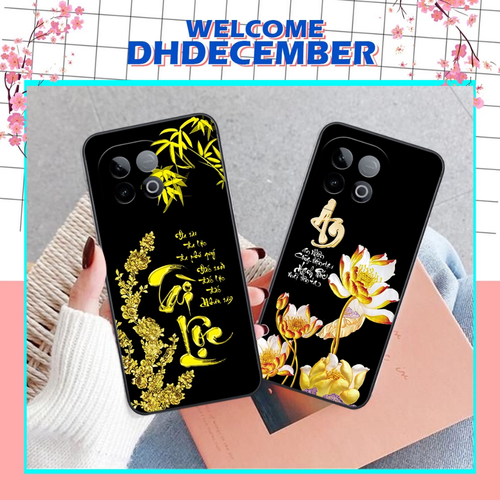 Ốp lưng cho Vivo IQ00 Z10 TURBO / Z10 TURBO PRO/ Z10 TURBO PRO PLUS hình Tâm, Phúc,Hoa Sen ,Tài Lộc