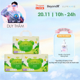   LIVE KOL  Combo 3 Tã Quần Hàn Quốc ELPRAIRIE Air Feel Siêu Thoáng Mềm Nhẹ Tối Ưu - Bỉm Hàn Quốc Cao Cấp Đủ Size M-XXL 