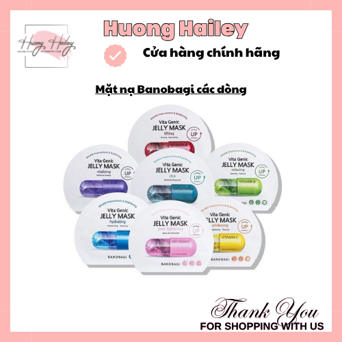 Mặt nạ Banobagi các dòng