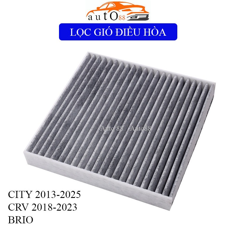 (A279) Lọc Gió Điều Hòa Xe Honda City (2013-2025), CRV (2018-2023), Brio Than Hoạt Tính OEM (80292TF