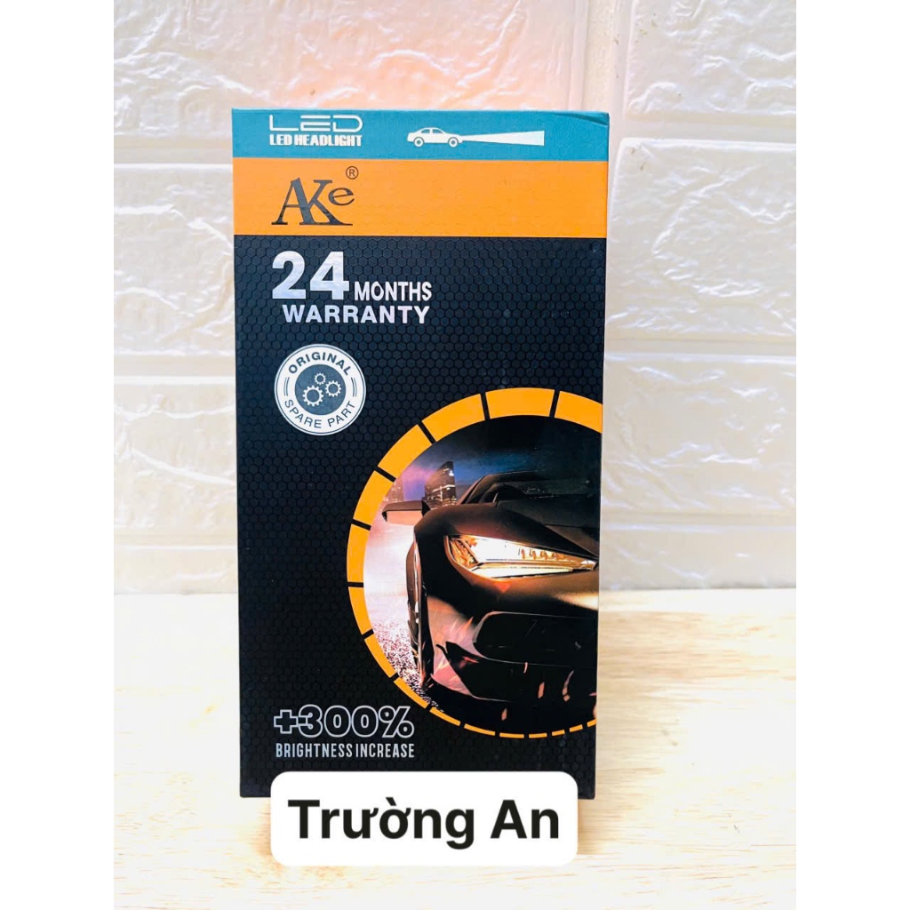 (TRƯỜNG AN CAR) Đèn Pha LED Ake H7 – Siêu Sáng +300%, Ánh Sáng Rộng  – LED Headlight Ô Tô