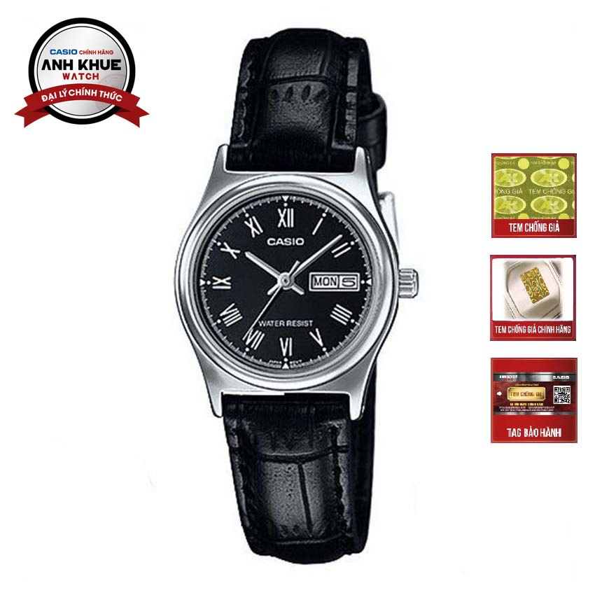 Đồng hồ nữ Casio LTP-V006L-1BUDF dây da