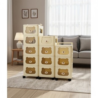  Kệ gấu đựng đồ đa năng 5 Tầng KIMO có bánh xe 360 Tủ gấu nhiều ngăn kéo tiện lợi cho bé thiết kế thông minh 2727 KIMO 