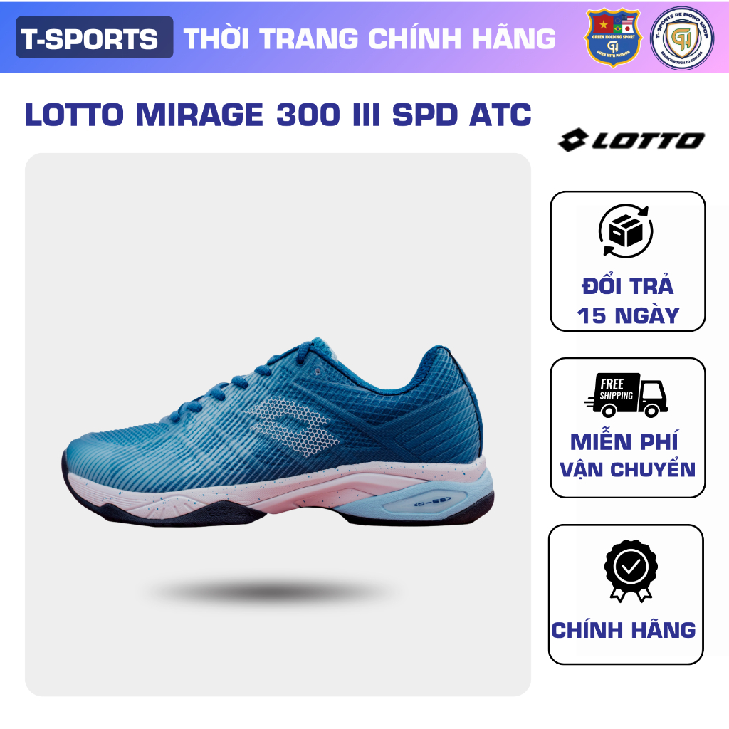 GIÀY PICKLEBALL NAM LOTTO MIRAGE 300 III SPD ATC