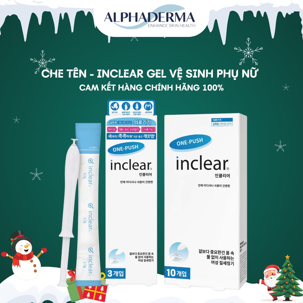 DDVS Inclear Gel dạng đũa giúp làm sạch, cân bằng pH, giảm ngứa, khử mùi - WETTRUST Hàn Quốc