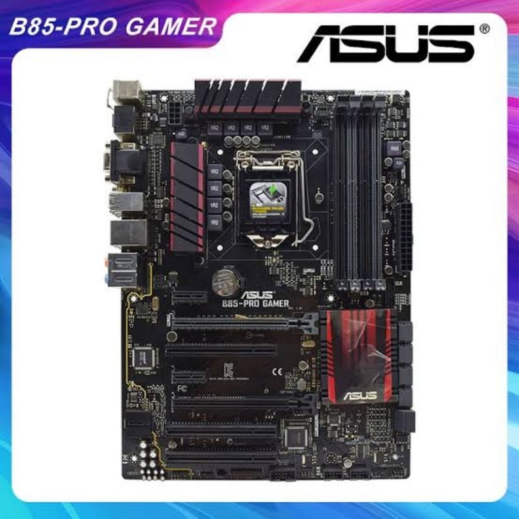 Full box mainboard Asus B85 Pro Gamer socket 1150