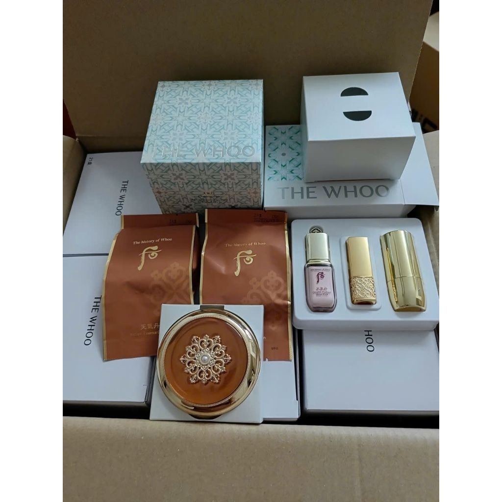 Cushion Whoo Tái Sinh Cao Cấp Trang Điểm Hoàn Hảo. Cushion Whoo Hoa Hiên limitted