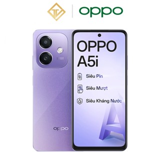  Điện thoại Oppo A5i 4GB 128GB  Snapdragon 6s 4G Gen1  Pin 5100mAh - Hàng chính hãng 