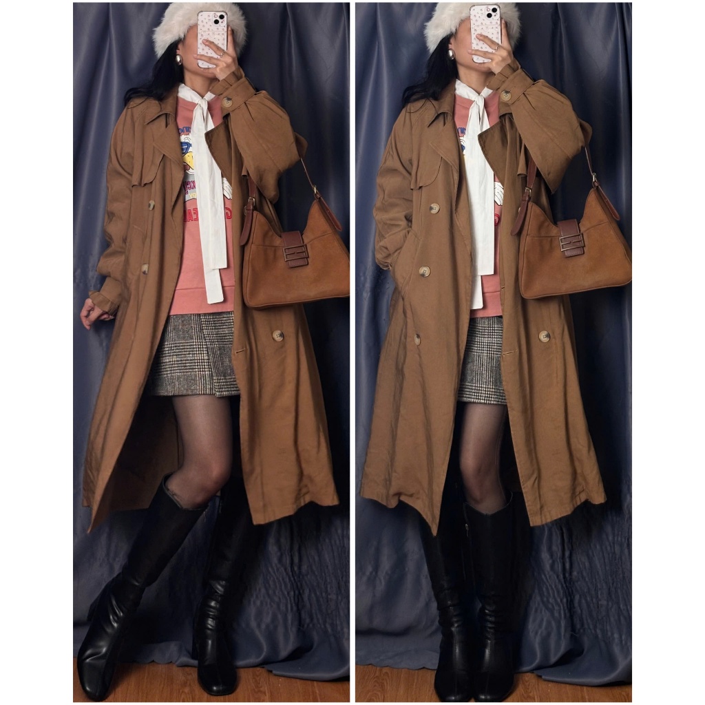 [2hand/thrift/vintage] Set mix 2hand 4 món mùa đông