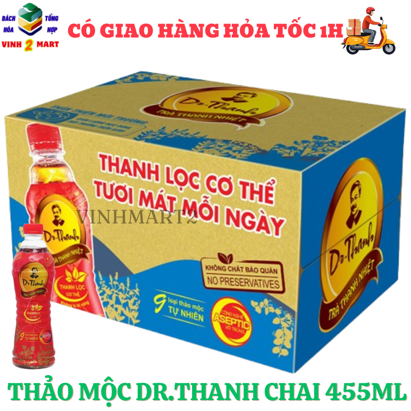 Thùng Trà thanh nhiệt Dr.Thanh 455ml