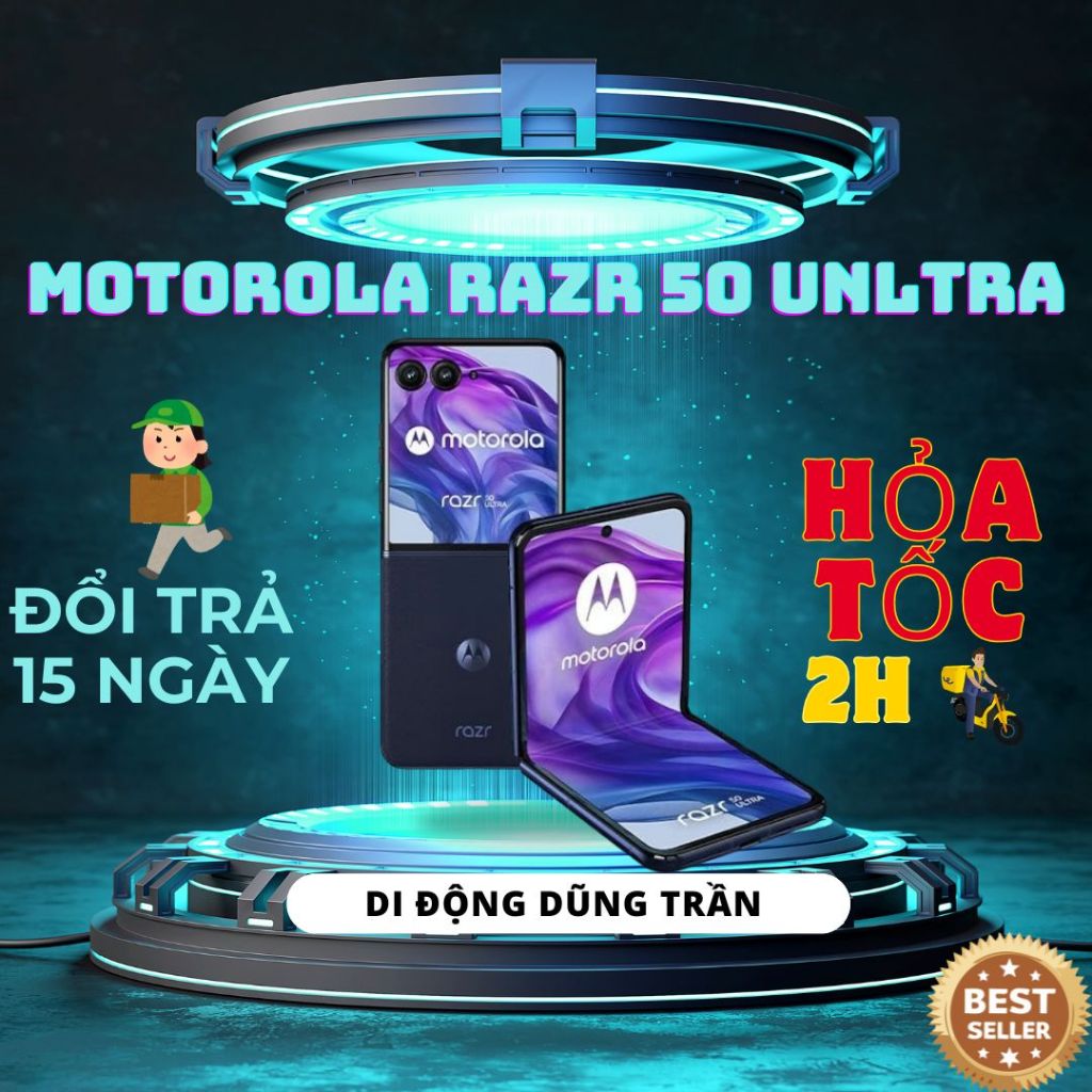 điện thoại motorola razr 50 unltra 2024 máy đẹp nguyên zin chíp 8s gen 3 cực mạnh camera cực xịn chụ