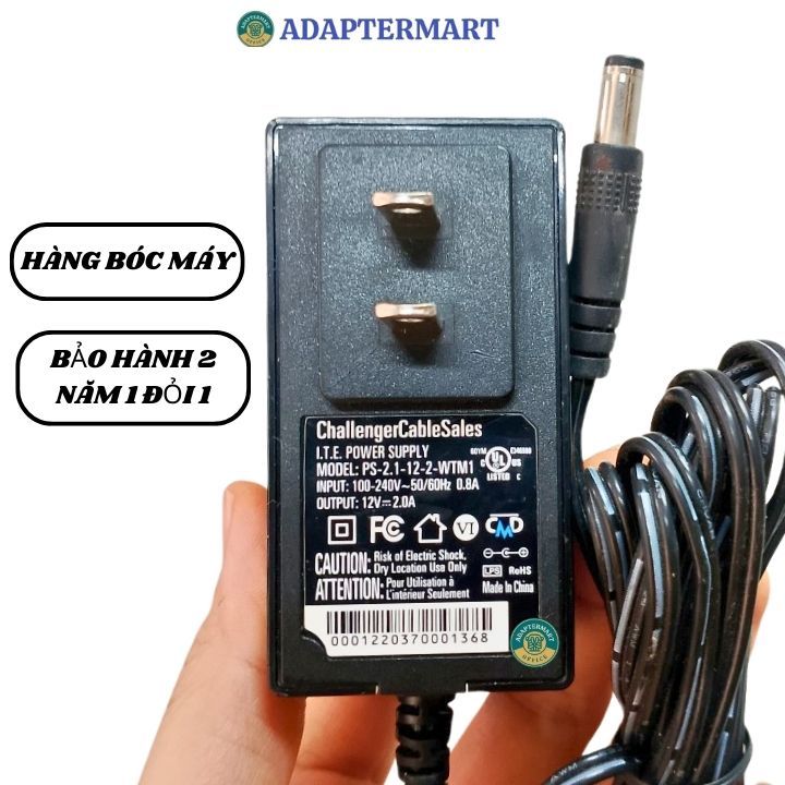 Nguồn 12V 1.5A / 2A cho modem FPT AC1000F / AC1000C V3 / AC1000HI / AC1000Z xịn T521