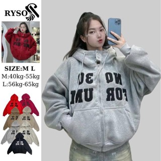  Áo Khoác Nỉ Boxy Dáng Lửng Chất Nỉ Dày Dặn Thêu Chữ Nón To 2 Nút Bấm Form Rộng Basic Năng Động Chống Nắng  RYSO FASHION 