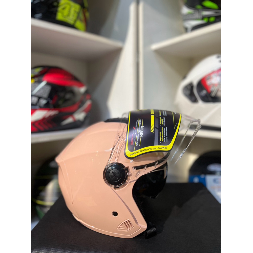 Mũ bảo hiểm Royal M777K mũ 3/4 2 kính