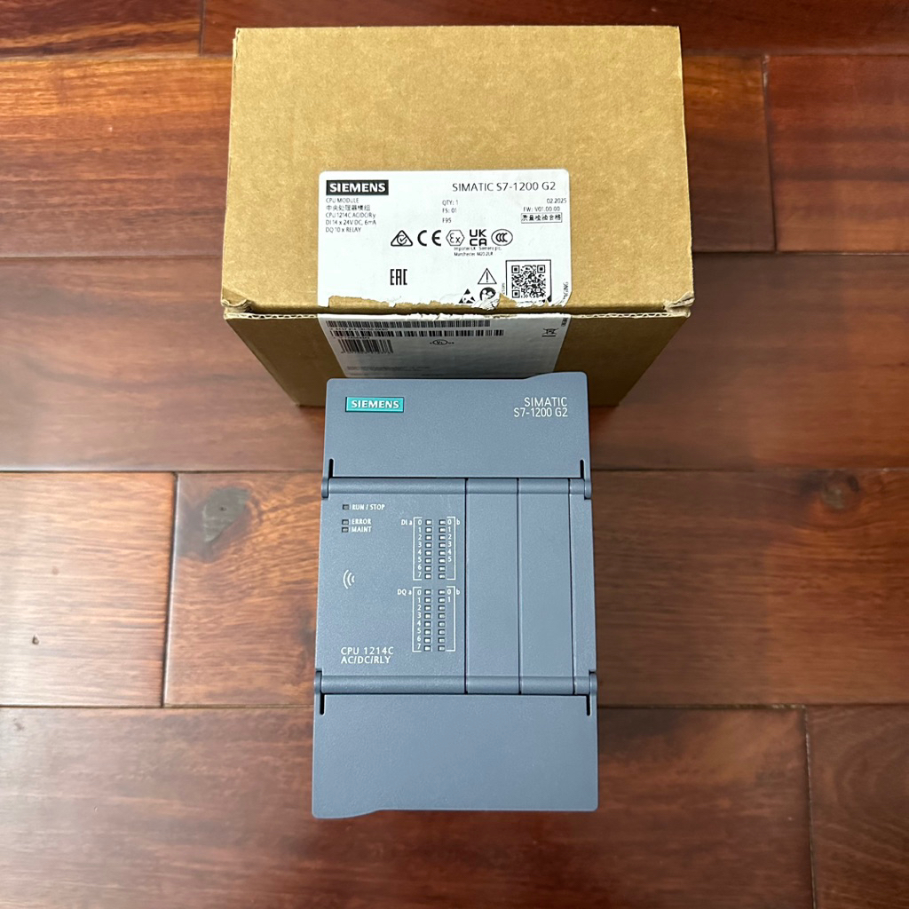 PLC S7-1200 G2 CPU 1214C AC/DC/RLY 6ES7 214-1BH50-0XB0 (New)