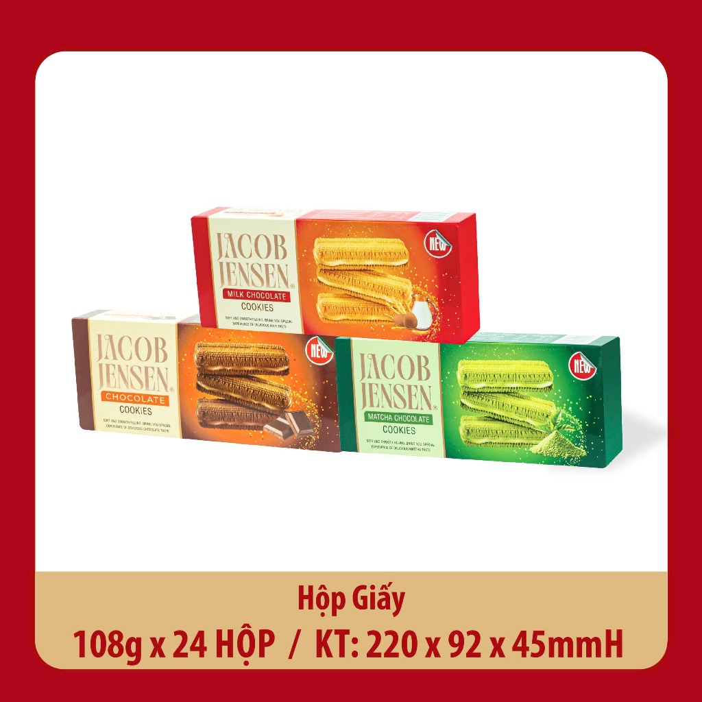 (Sỉ ib,sẵn)Bánh Quy Jacob Jensen hg 108gr