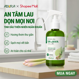 Xịt Lau Đa Năng ABURA 100/300/500ml Tinh Dầu Thiên Nhiên, Đánh Bay Vết Bẩn, Khử Mùi Lưu Hương