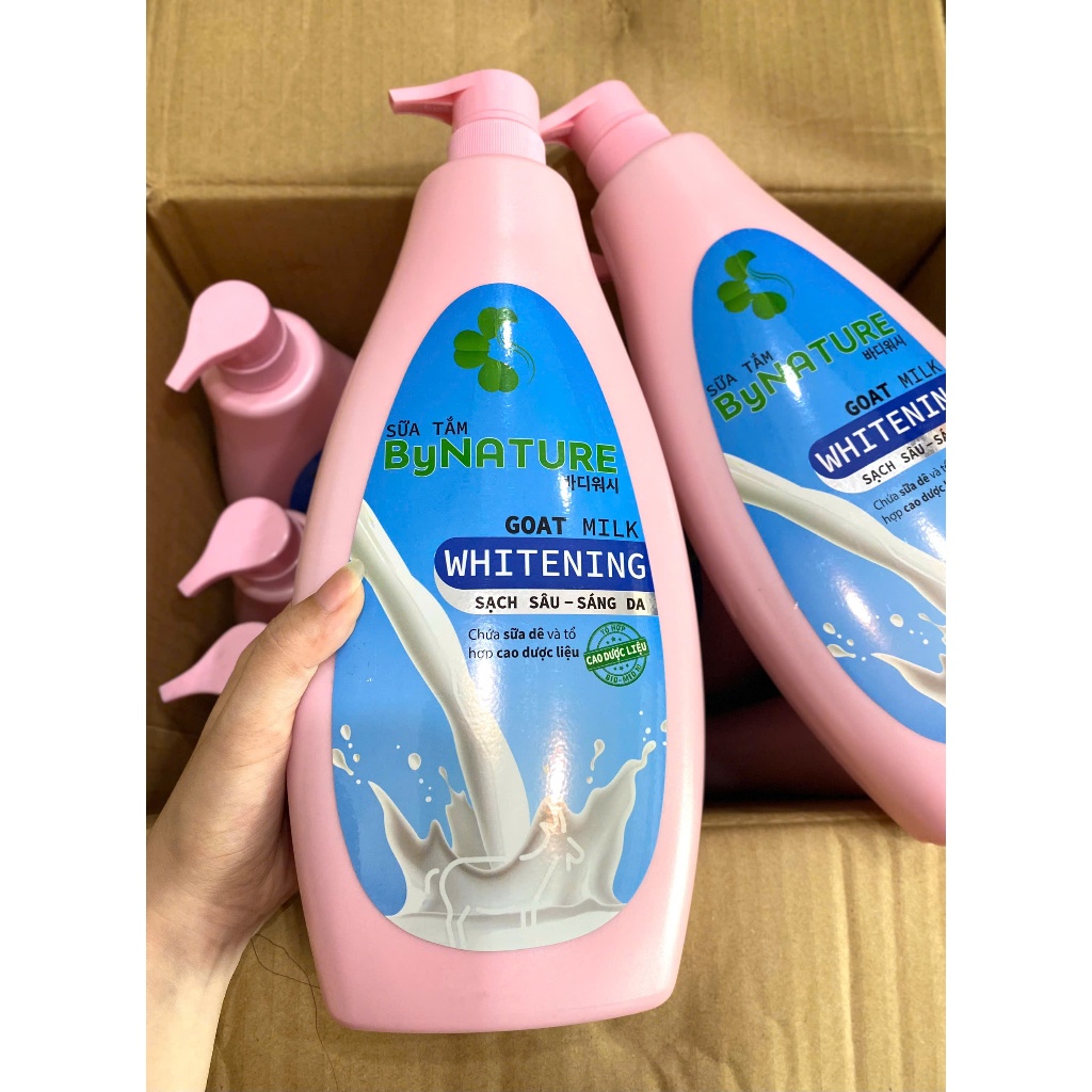 SỮA TẮM BYNATURE 600G- 1,2KG – SẠCH SÂU • DƯỠNG ẨM • MỀM MƯỢT