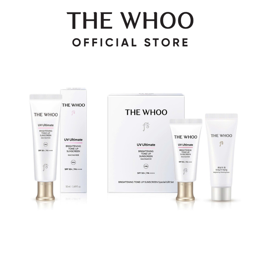 [THE WHOO OFFICIAL] Kem Chống Nắng Nâng Tone Whoo UV Ultimate Brightening Tone Up SPF50+/PA++++ | BigBuy360 - bigbuy360.vn