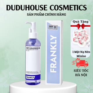  Dầu Tẩy Trang Frankly Deep Cleansing Oil Làm Sạch Mụn Ẩn Mụn Đầu Đen 200ml Duduhouse 