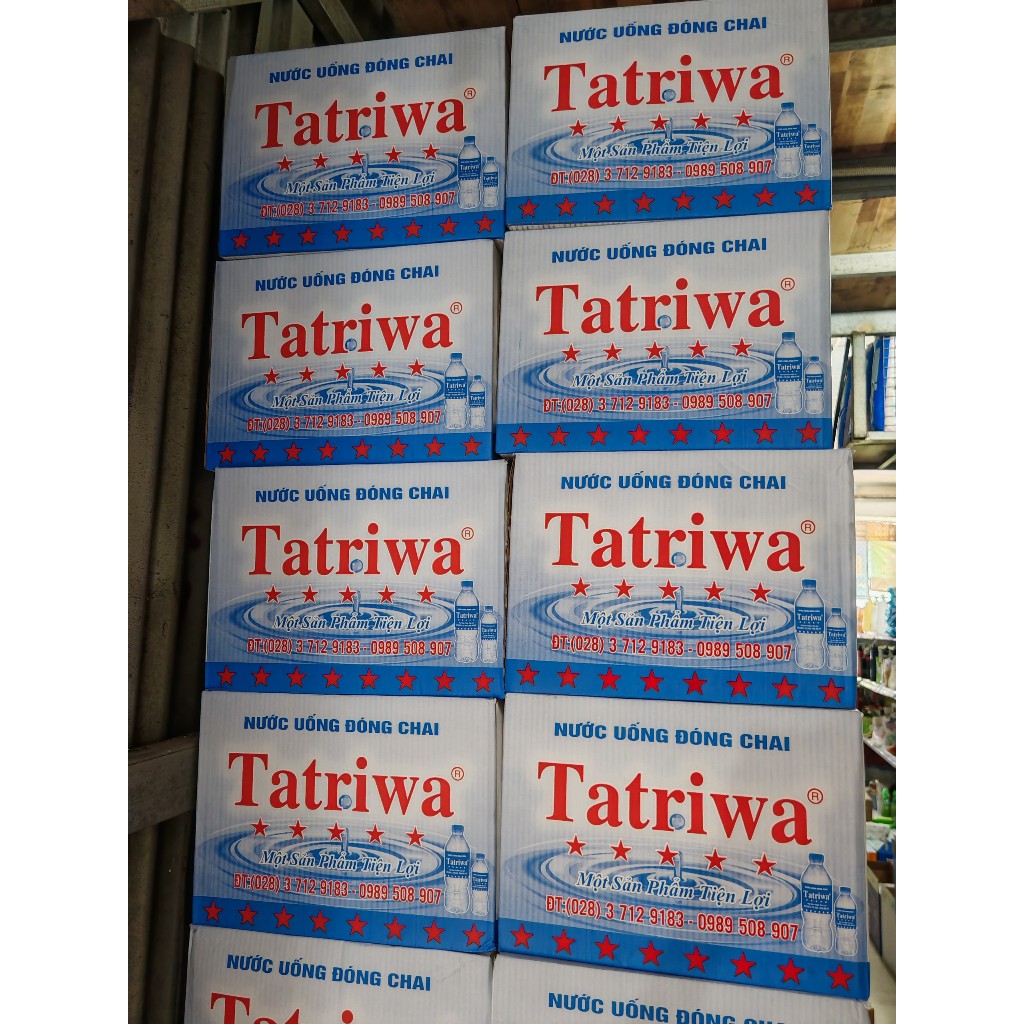 NƯỚC SUỐI TATRIWA THÙNG 48 CHAI 250ML