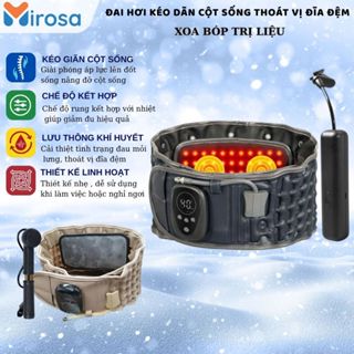 Đai Lưng Thoát Vị Đĩa Đệm Mirosa Z8, Ngăn Ngừa Thoái Hóa Đốt Sống Lưng, Giảm Chèn Ép Cột Sống Lưng