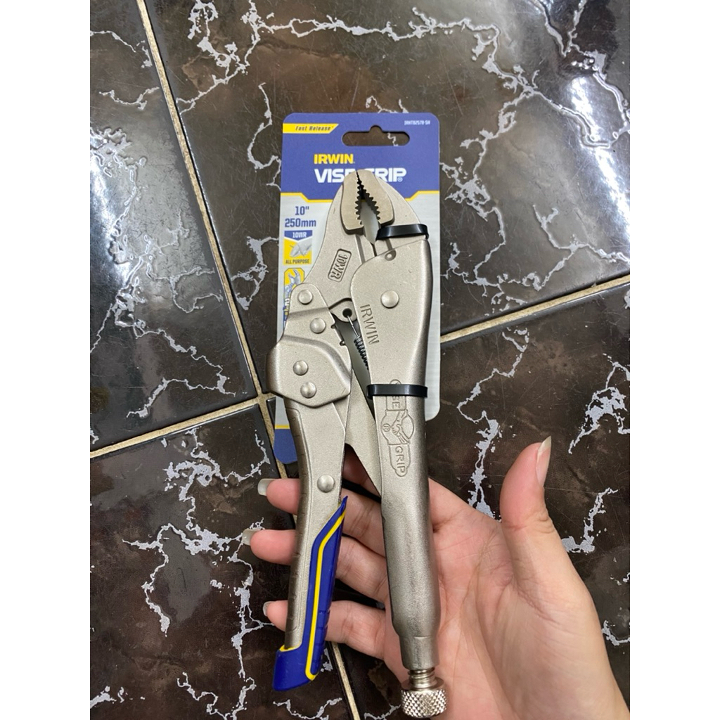 Kìm bấm khoá tự động 10" (250mm) cao cấp IRWIN IRHT82578 - Hàng Chính Hãng IRWIN- chuẩn USA