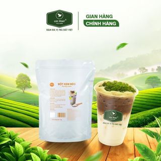  Bột Kem Béo Toppingreen 1kg - Dùng Pha Trà Sữa Latte Làm Bánh 