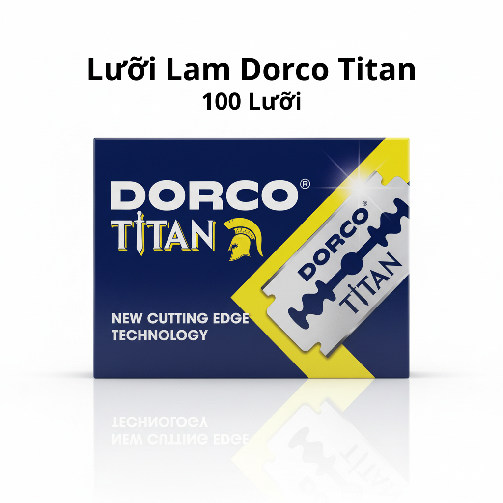 Lưỡi Lam, Dao Lam, Dao Cạo Dorco Titan - Vĩ 100 lưỡi