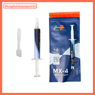 Keo Tản Nhiệt AAP MX-4 (4g) – Độ Dẫn Nhiệt 12.5 W/mK – Không Dẫn Điện – Hiệu Suất Cao Cho CPU/GPU