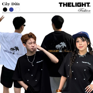  Áo thun "CÂY DỪA" 280gsm dày dặn form over boxy unisex nam nữ thời trang trẻ trung cá tính 