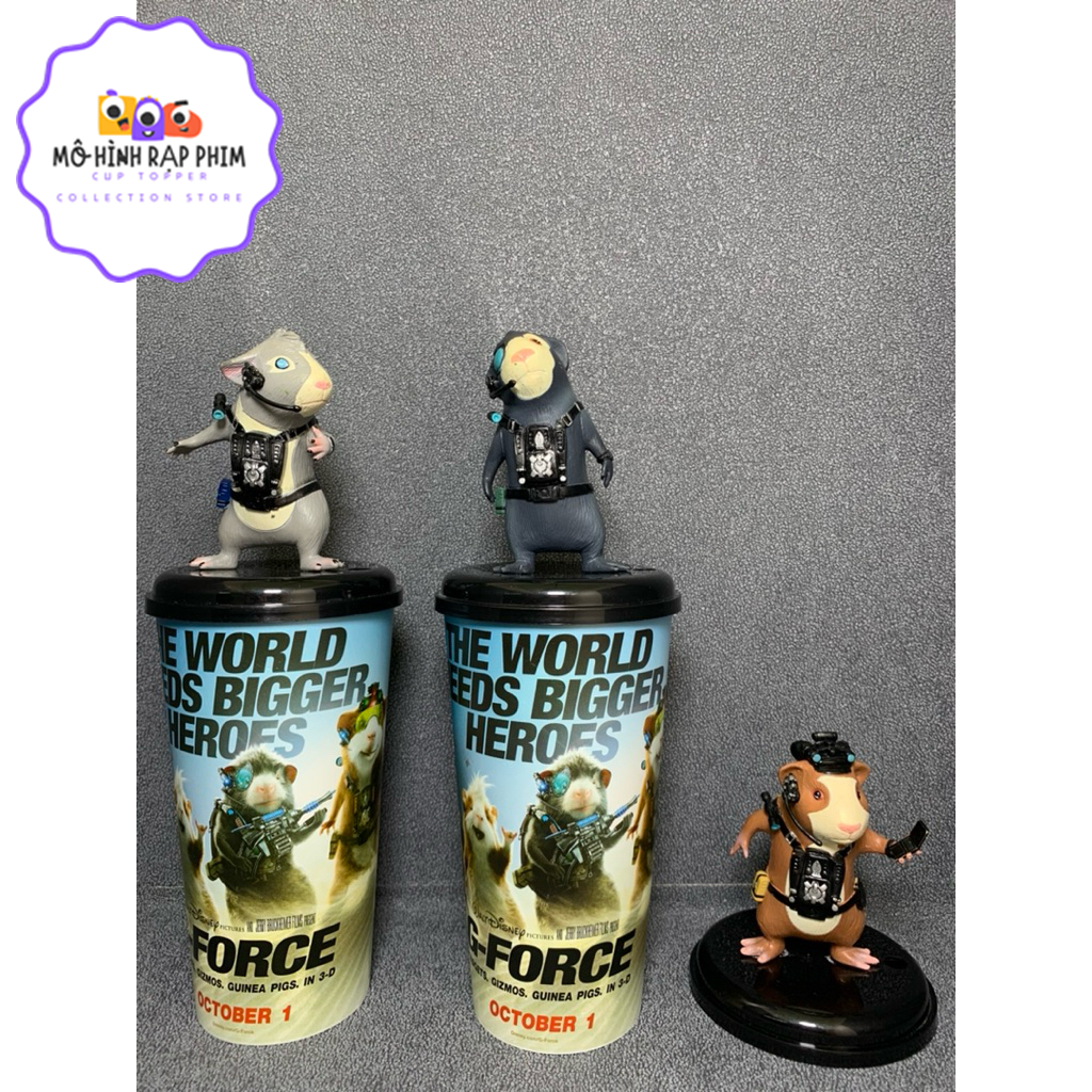 LY NƯỚC KÈM TOPPER PHIM G-FORCE