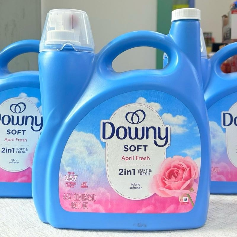 Nước Xả Vải Thơm Quần Áo Downy Soft April Fresh 2in1 Bình 4.45L Mỹ