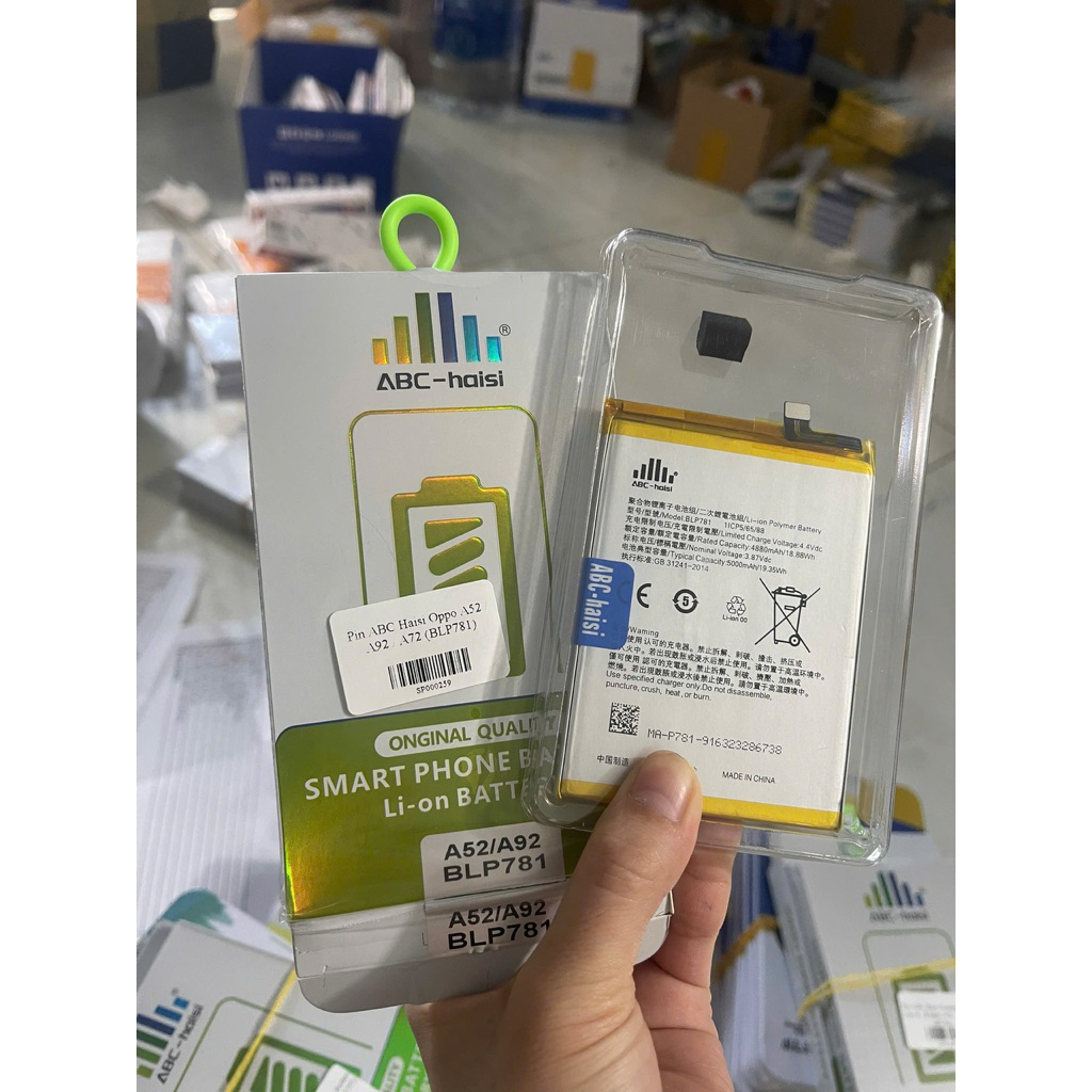 Pin Oppo A52 / A92 / A72 (BLP781)