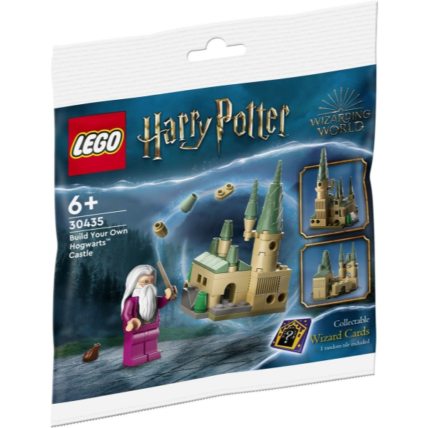 Polybag Gạch chính hãng - Harry Potter - Albus Dumbledore / 30435: Build Your Own Hogwarts Castle po