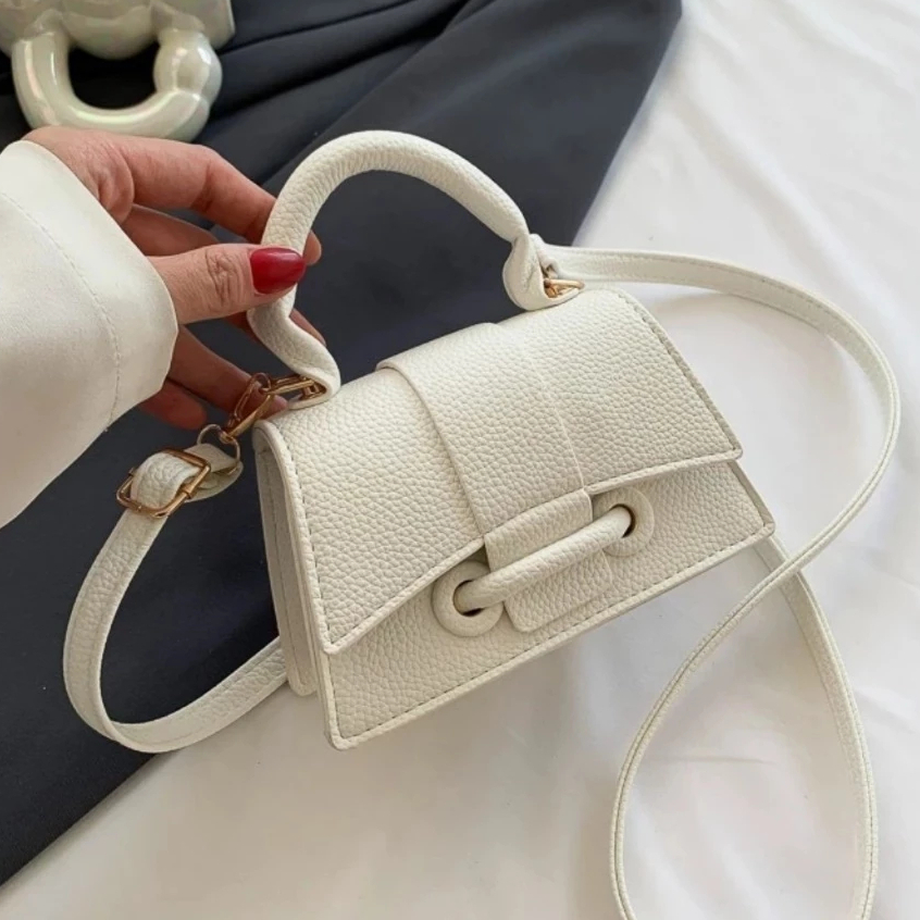 [Peinn] Túi xách nữ , túi mini quai sách tay đeo chéo đeo vai sz 18cm hàng sẵn 182