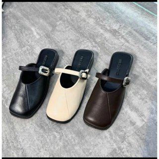 [Peinn] Giày sục nữ chất da đẹp tăng chiều cao mẫu mới 346