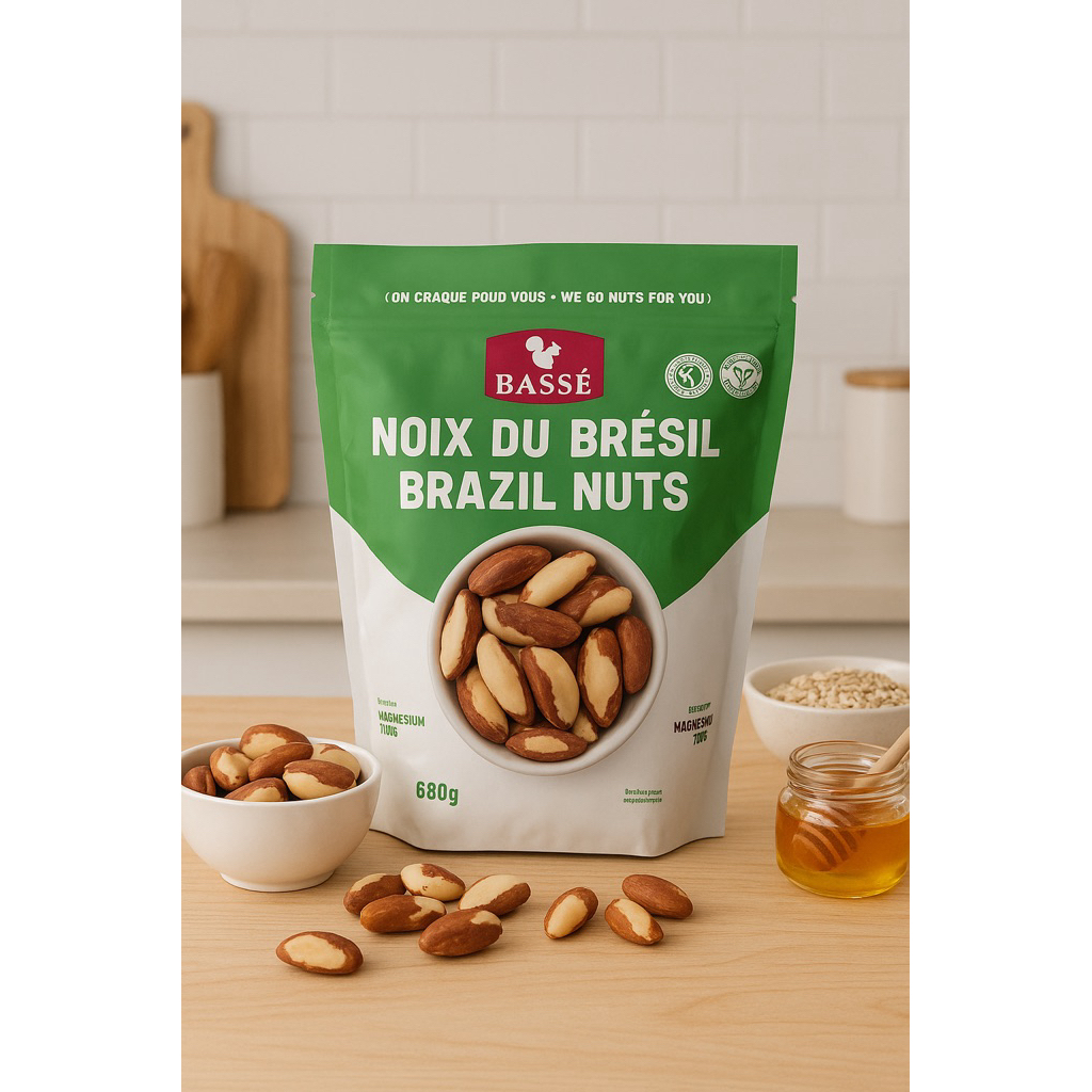 Hạt quả hạch-Hạt Brazil-brazil nut-gói 680g- kèm bill costco Canada-date 10/2026