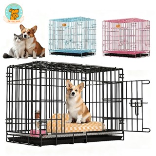  🐱Petorldog🐶 Lồng chó mèo gấp gọn tháo rời Chuồng Chó Di Động Nhà Ở Cho Thú Cưng Siêu Bền Tặng khay 